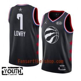 Toronto Raptors Trikot Kyle Lowry 7 2019 All-Star Jordan Brand Schwarz Swingman - Kinder